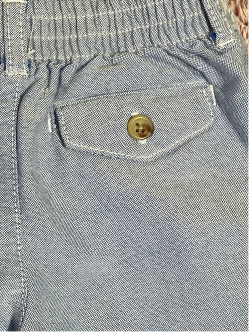 Boys Polo Ralph Lauren Blue Pants 9M Preppy Classic Cotton